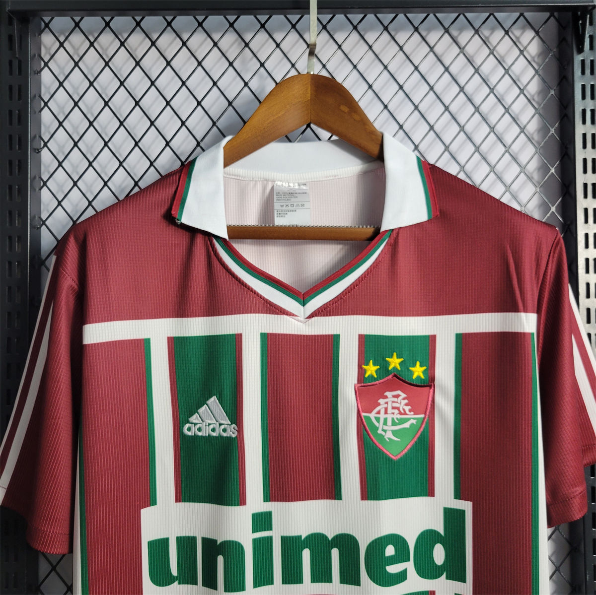Retro 2003 Fluminense Home jersey Fan Version