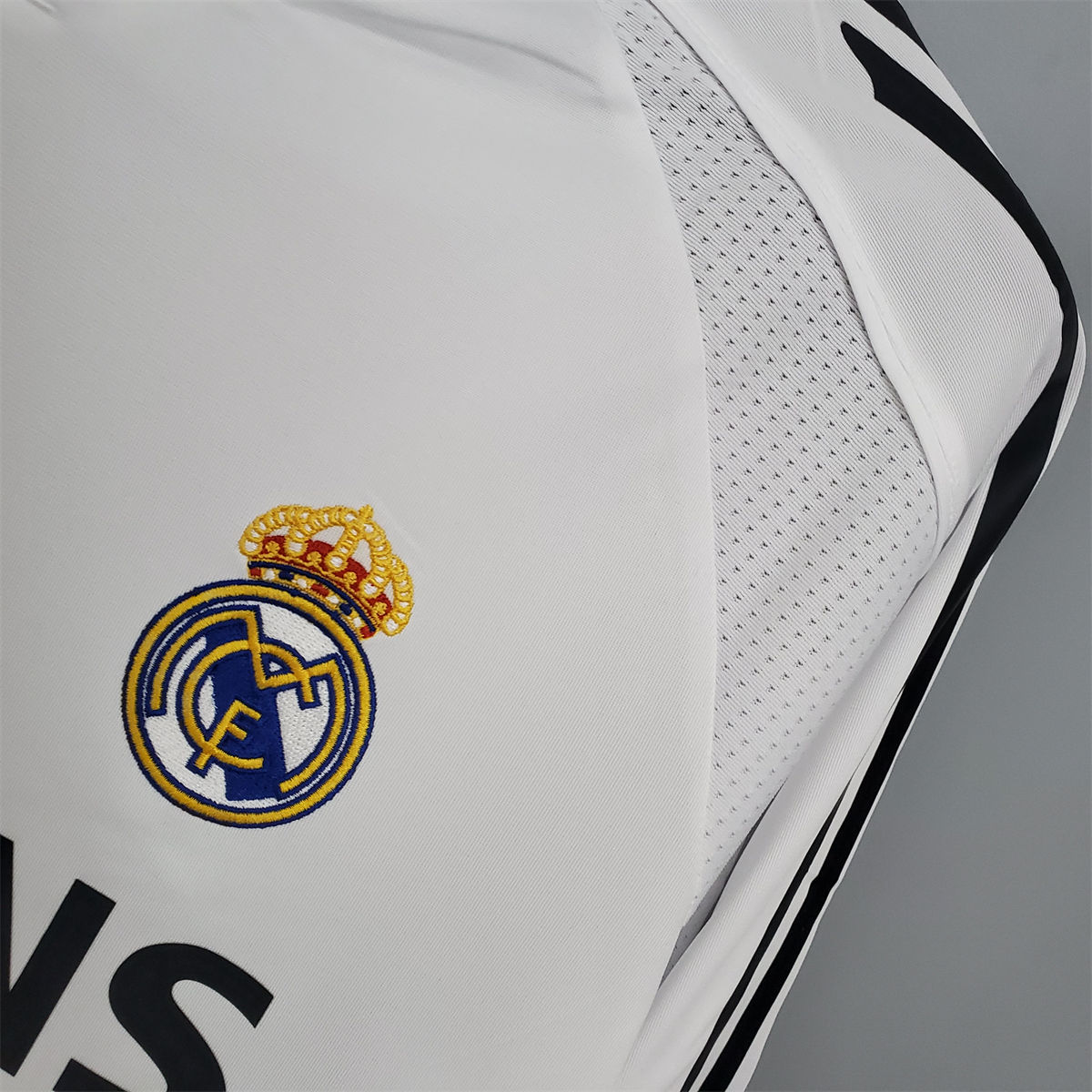 Retro Real Madrid 05/06 Home  jersey Home Long Sleeves Fan Version