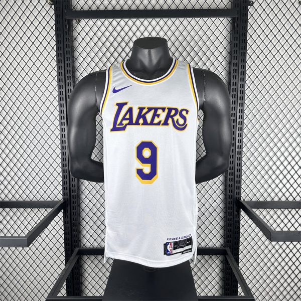 NBA Los Angeles Lakers JAMES JR.#9 2022/23 White Association Edition Swingman Jersey S-XXL