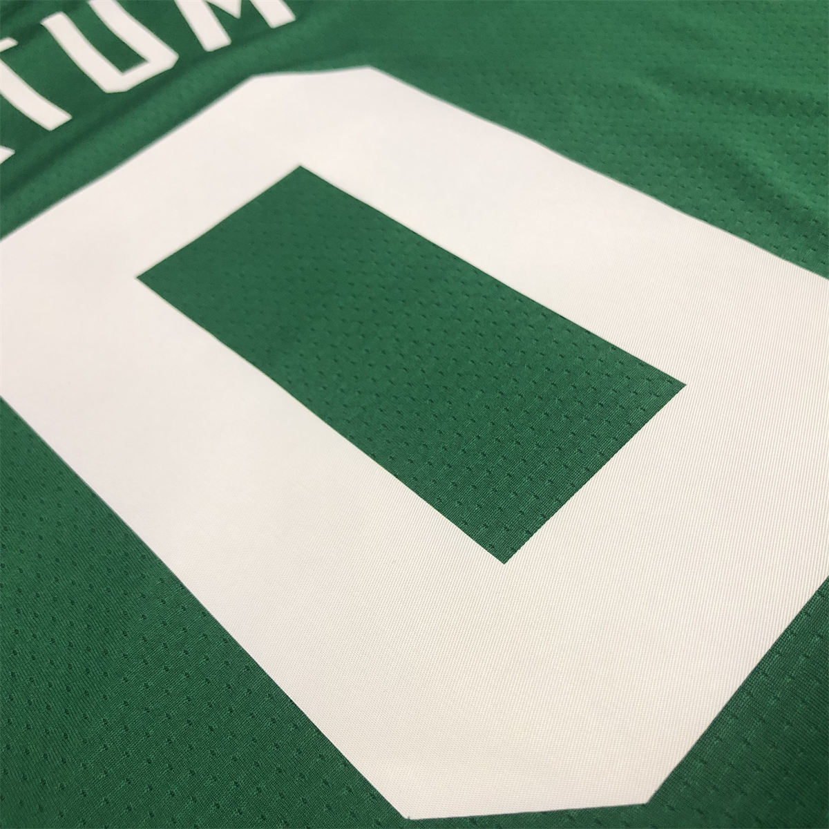 NBA Boston Celtics round neck Retro Green Jersey Tatum#0 S-XXL