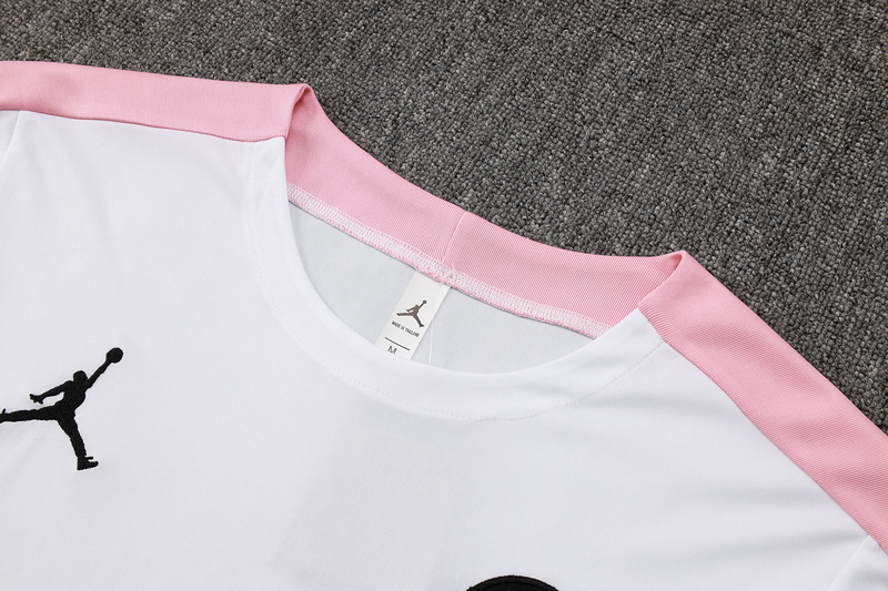 24/25 Paris White Training Set Shirt and Shorts