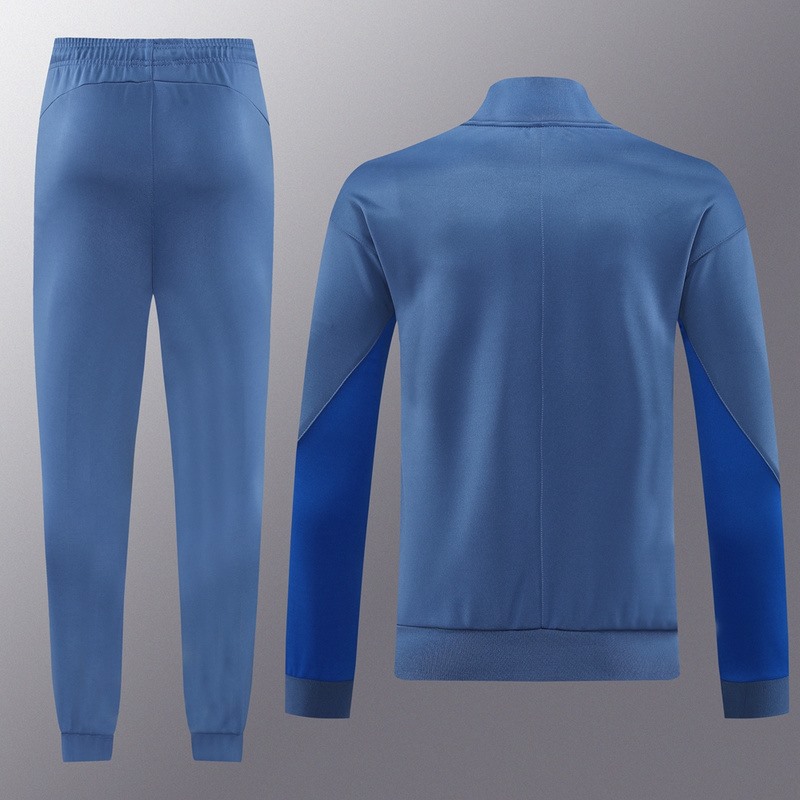 2024 Inter Milan Blue Jacket Training Suit Set Football Team Shirt Sports Fashion