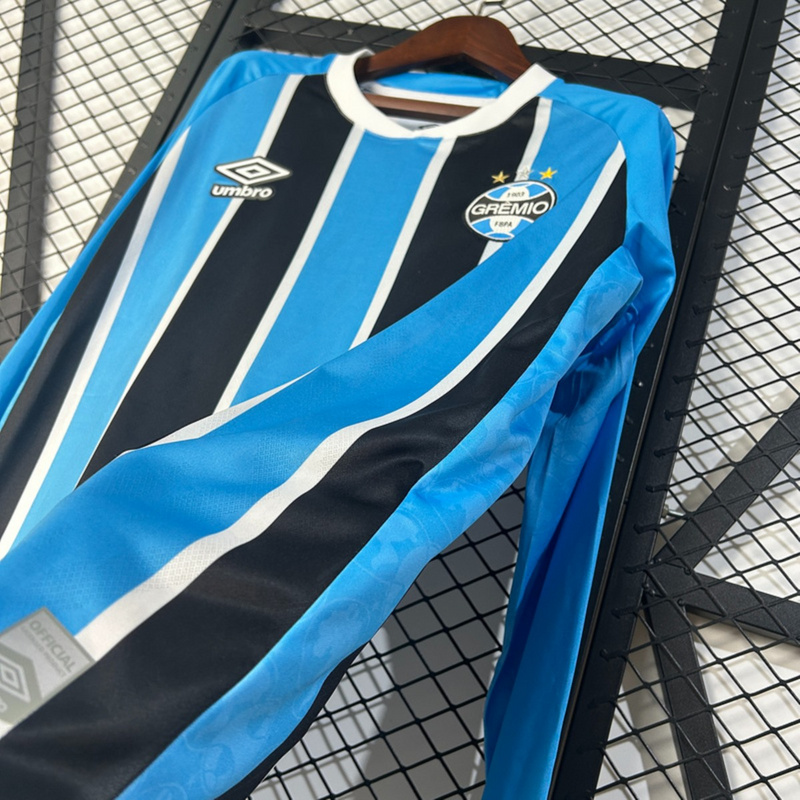 2025/26 Gremio Home jersey Long Sleeve Fan Version