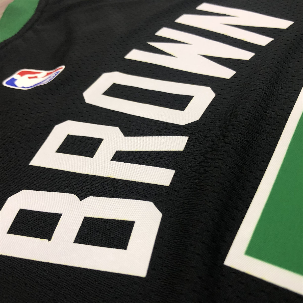 NBA Boston Celtics Round Neck Black Jersey BROWN#7 S-XXL