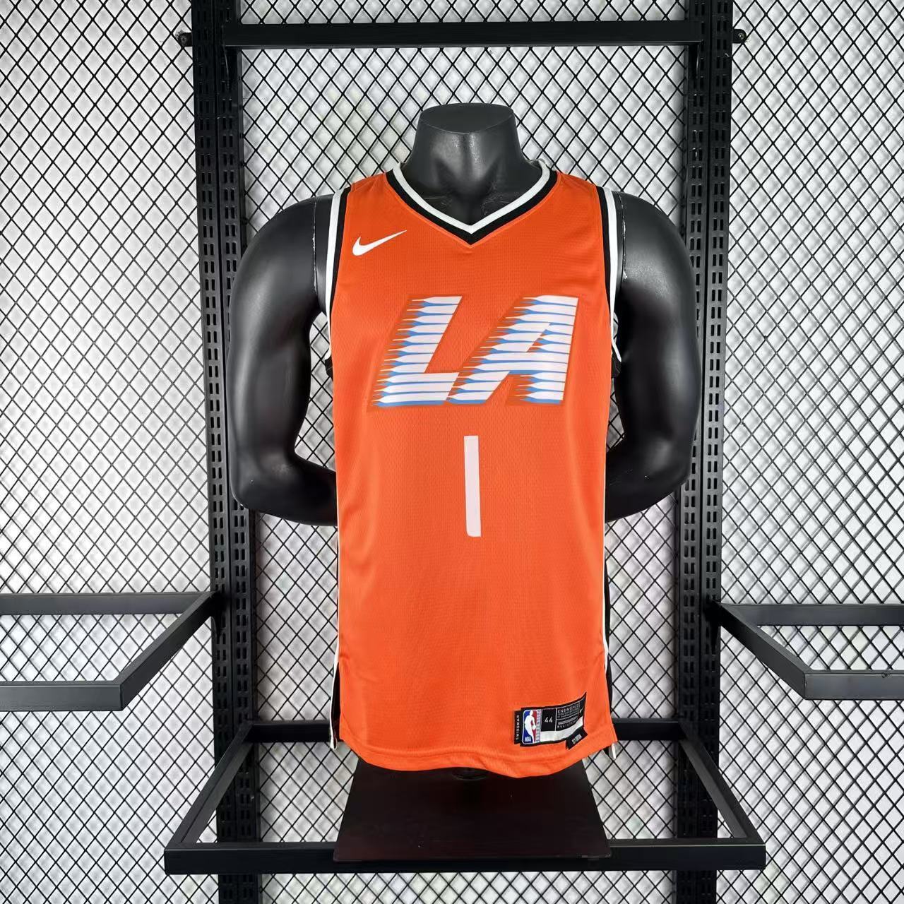 NBA 2026 Los Angeles Clippers City Edition Orange Jersey HARDEN#1