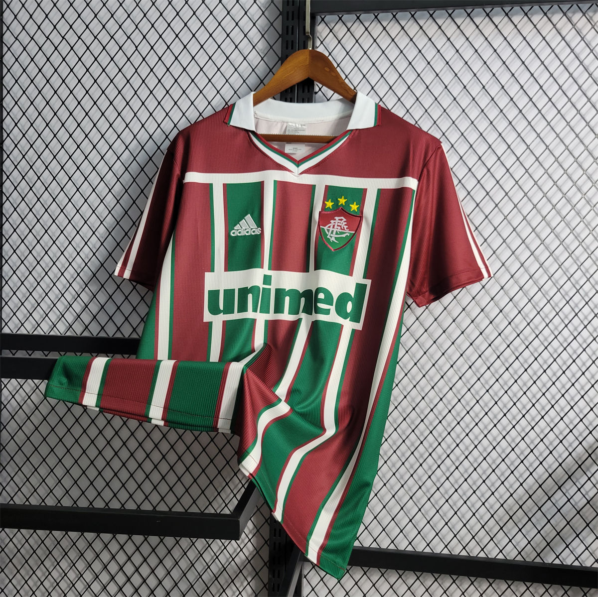 Retro 2003 Fluminense Home jersey Fan Version