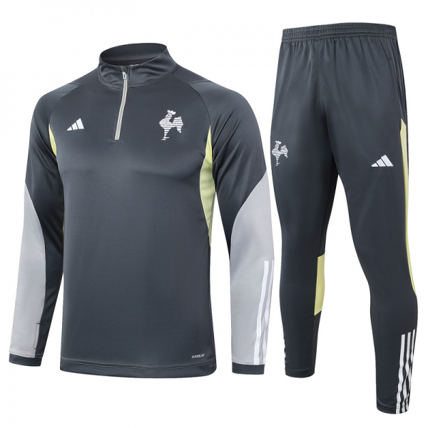 24/25 Clube Atlético Mineiro Dark Grey Long-sleeved half-pull training kit Football team kit