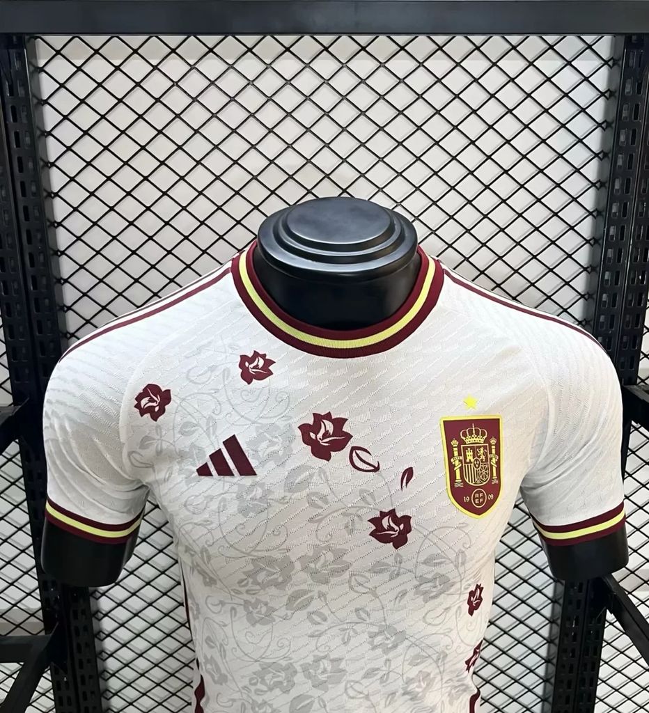 24/25 Spain Special Edition White Special edition Jersey Player Version