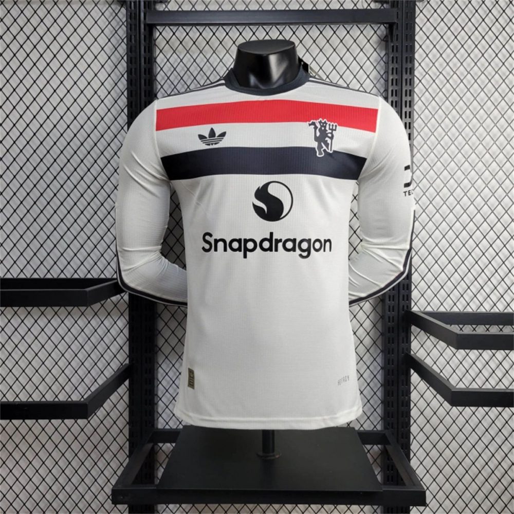 24/25 Manchester United Third Away Jersey Long Sleeve Player Version