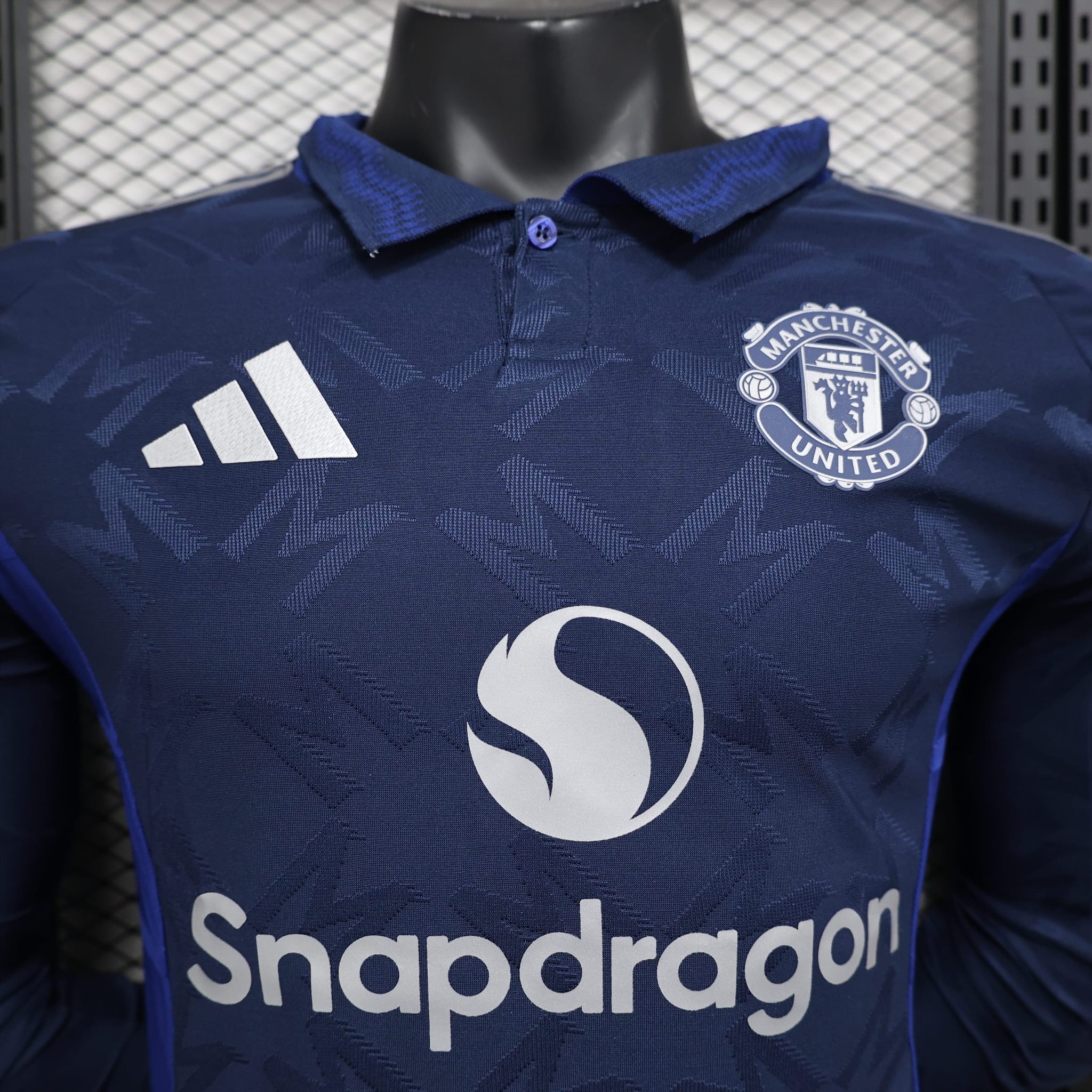 24/25 Manchester United Away Jersey Long Sleeves Player Version