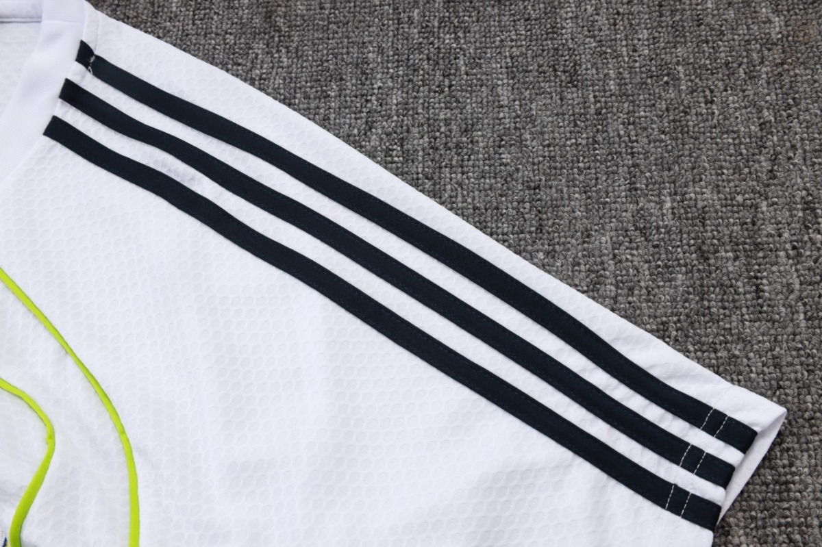 2026 Real Madrid White Training Set Shirt and Shorts