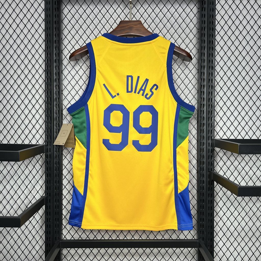 NBA Brazil 2024/25 Basketball jersey