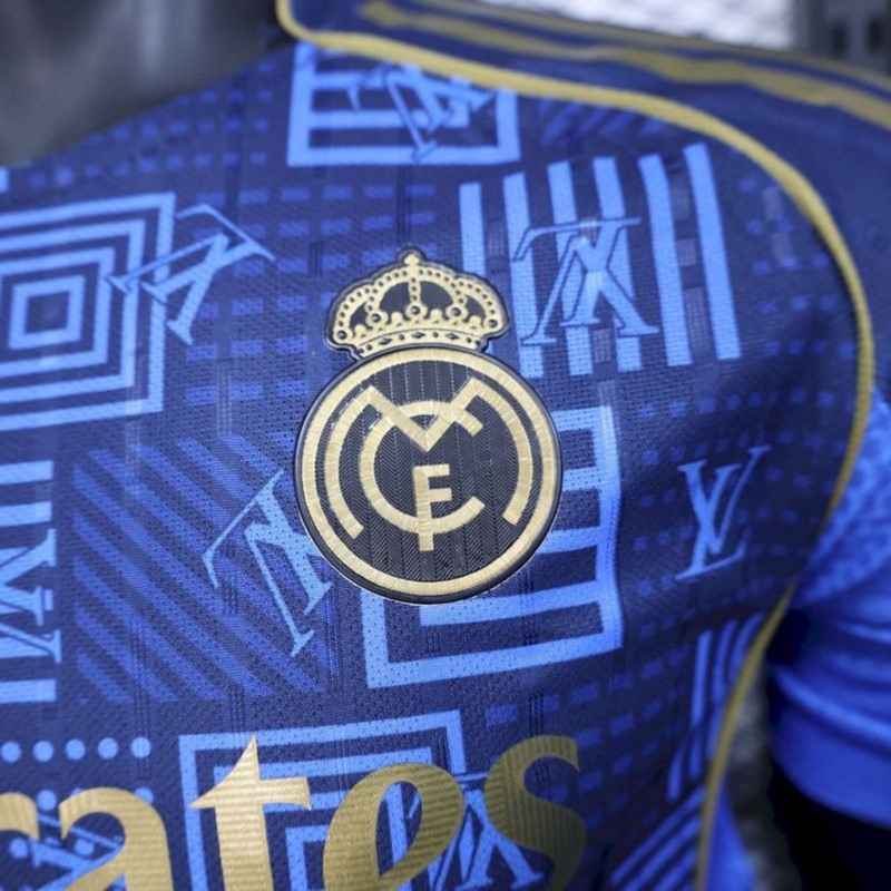 2025/26 Real Madrid Louis Vuitton Joint Edition jersey Player Version