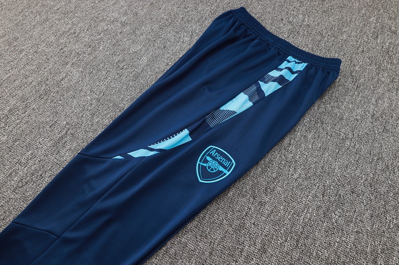 24/25 Arsenal Royal Blue Long-sleeved half-pull training kit Football team kit