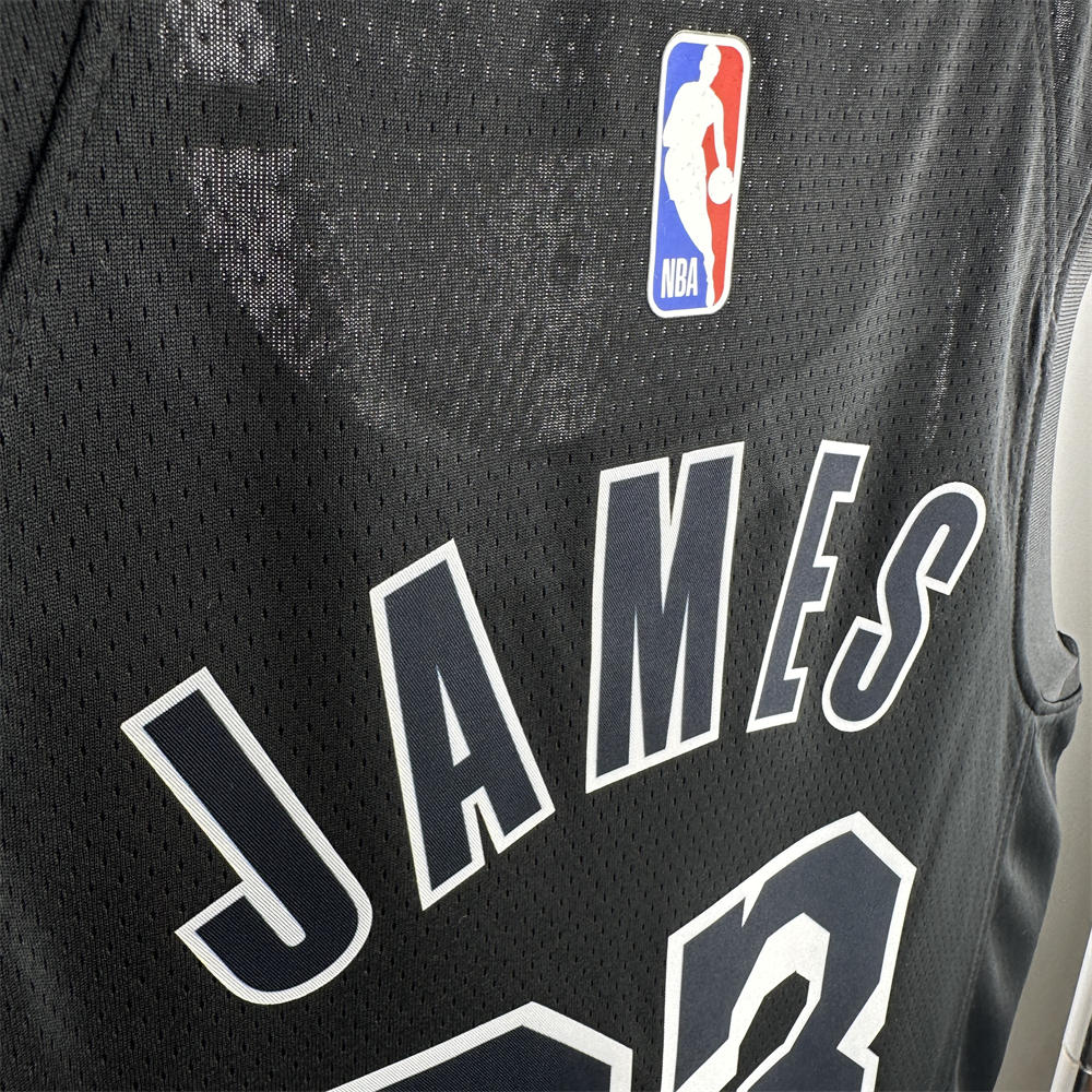 NBA Los Angeles Lakers Honor Edition Black Jersey JAMES#23 S-XXL