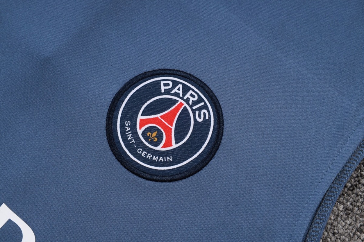 2026 PSG Light gray Training Set Shirt and Shorts