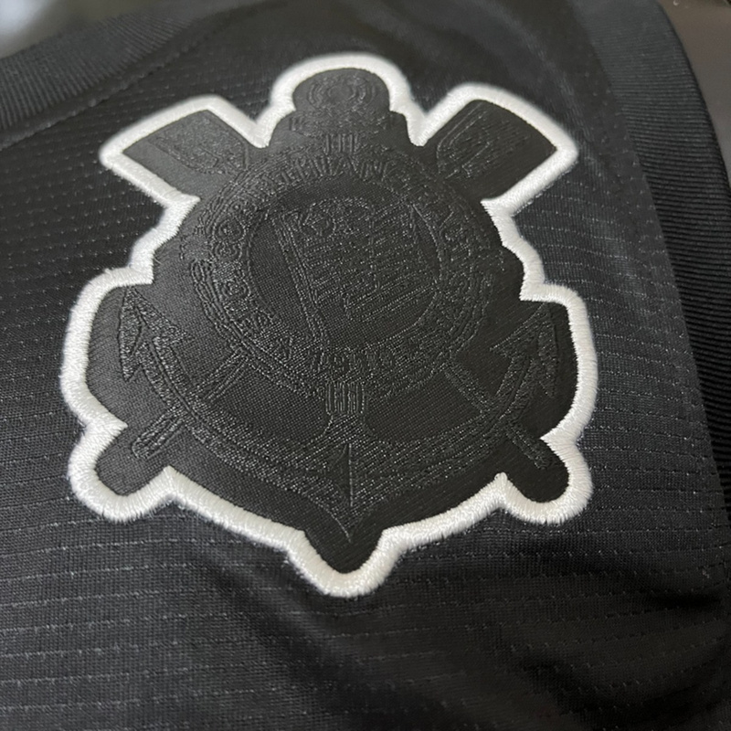2025/26 Corinthians Black and White jersey Fan Version