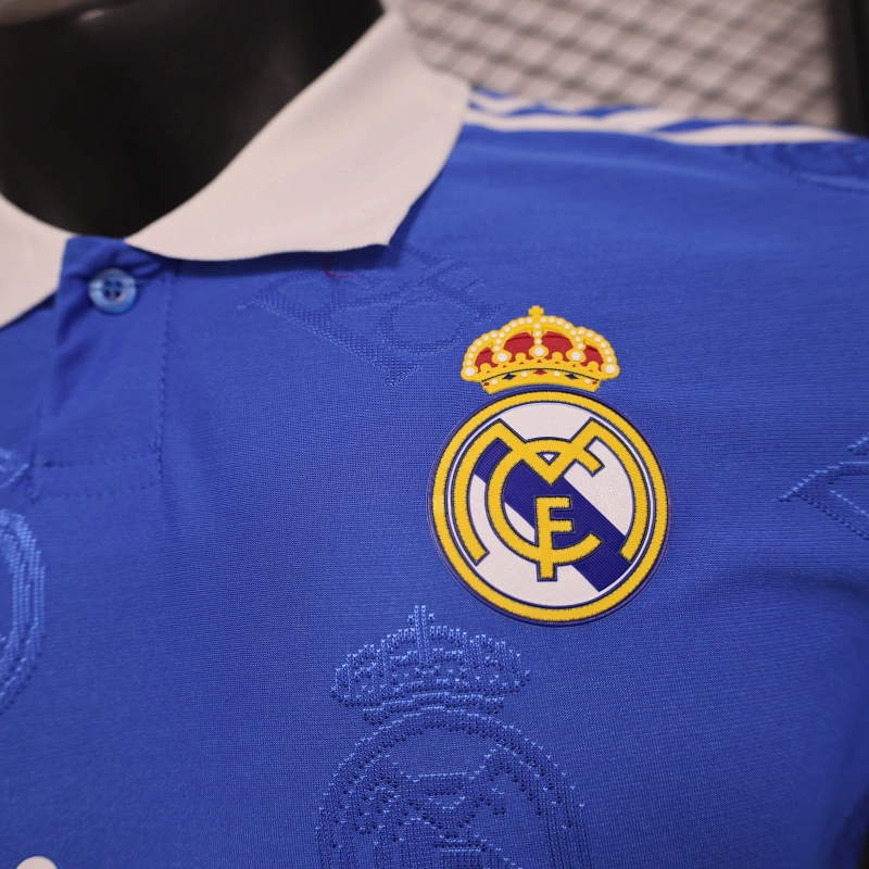 25/26 Real Madrid Co Branded Special Edition Blue jersey Player Version