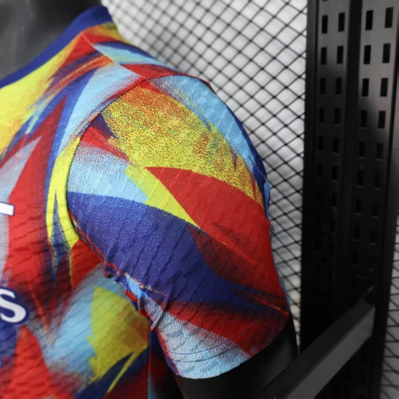 2025/26 Arsenal Colorful pre-match training jersey Player Version