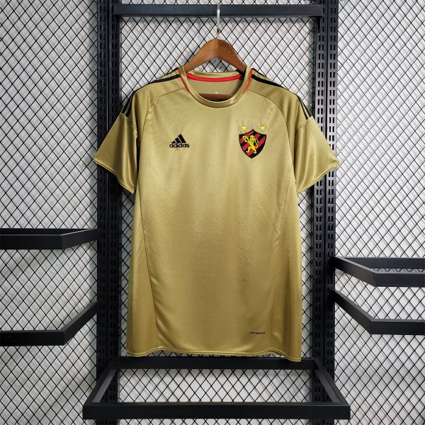 Retro 2016/17 Sport Recife Gold jersey Fan Version