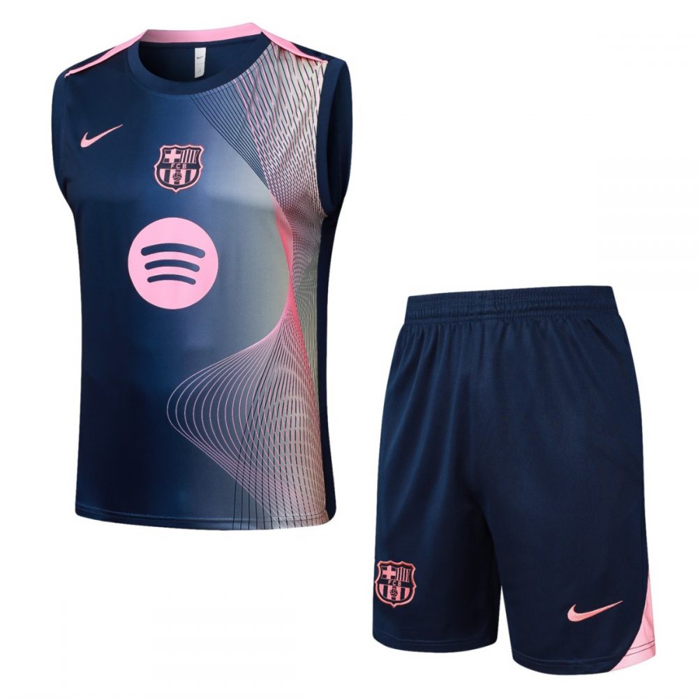 2026 Barcelona Royal blue Training Set Shirt and Shorts