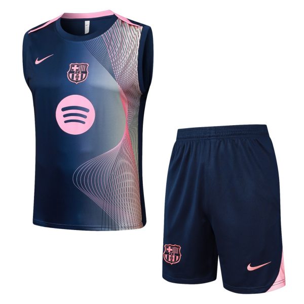 2026 Barcelona Royal blue Training Set Shirt and Shorts