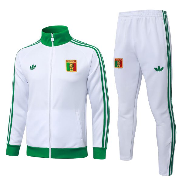 2026 Senegal White Jacket Training Suit Set