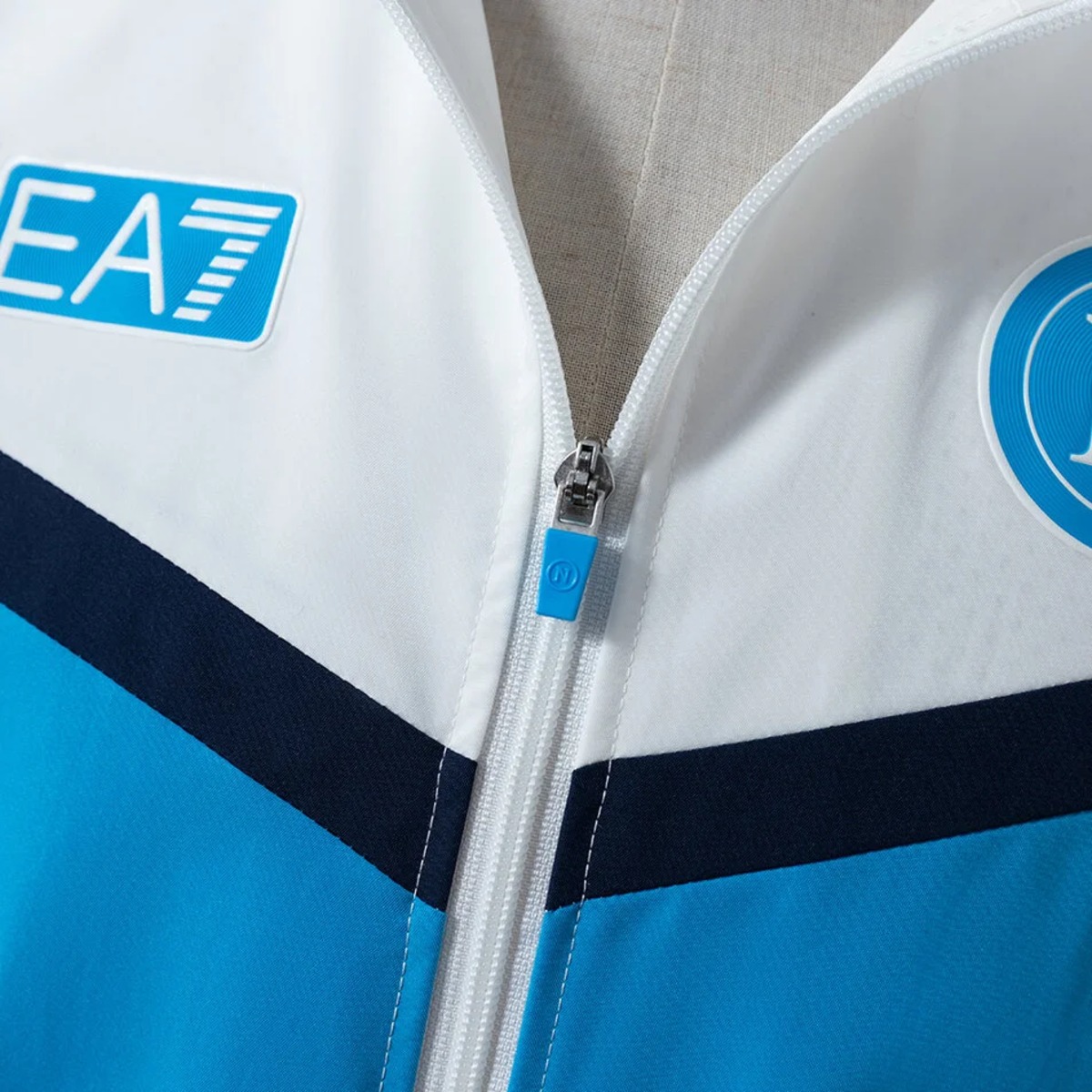 2025/26 Napoli White Windbreaker Sport Unifom