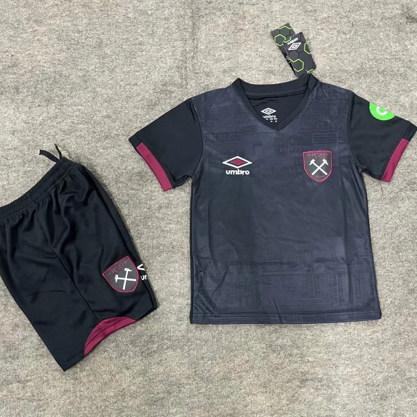 24/25 West Ham United 2 away jersey Kid Kits Size 16-28