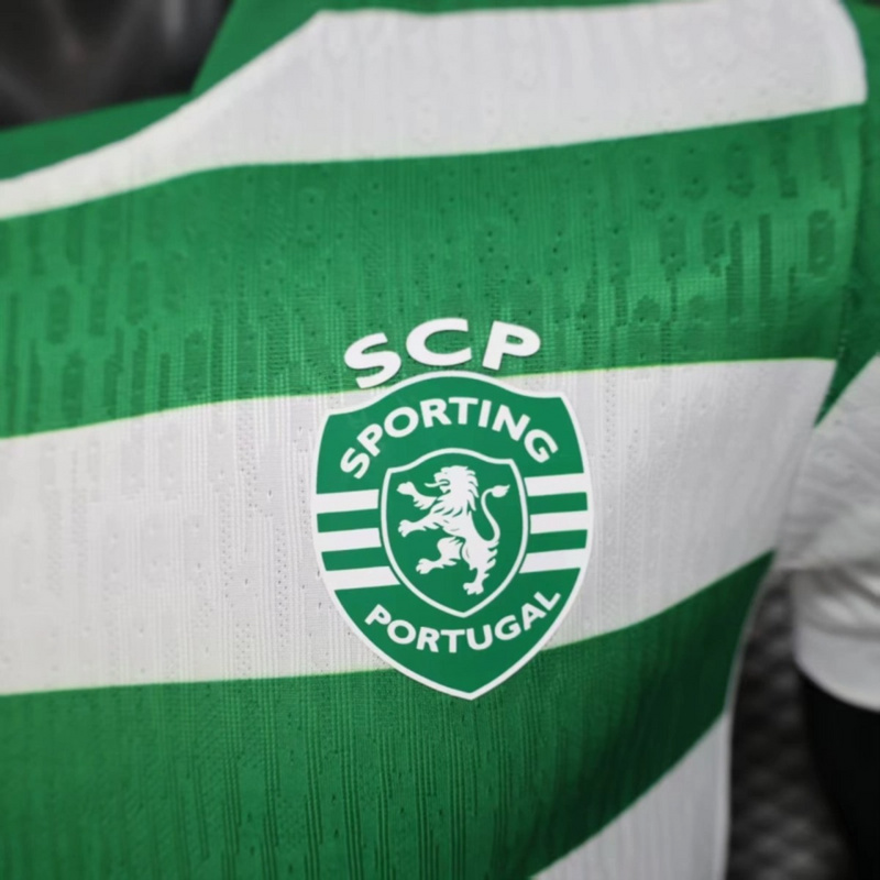 2025/26 Sporting Lisbon Home jersey Player Version