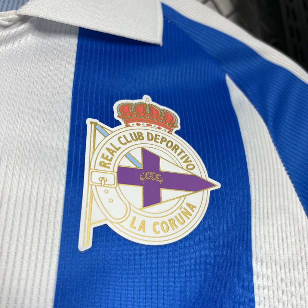 24/25 Deportivo La Coruna Home Jersey Fan Version
