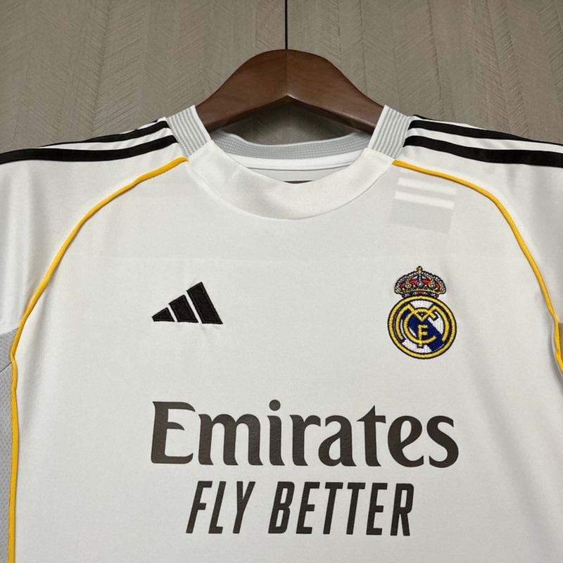 2025/26 Real Madrid Home Kids jersey Kid Kits Size 16-28