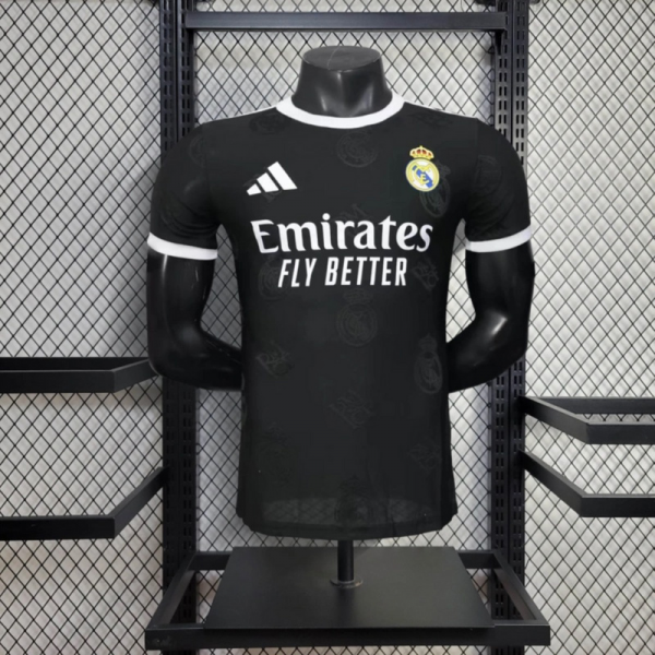 2025/26 Real Madrid Special Edition Black jersey Player Version