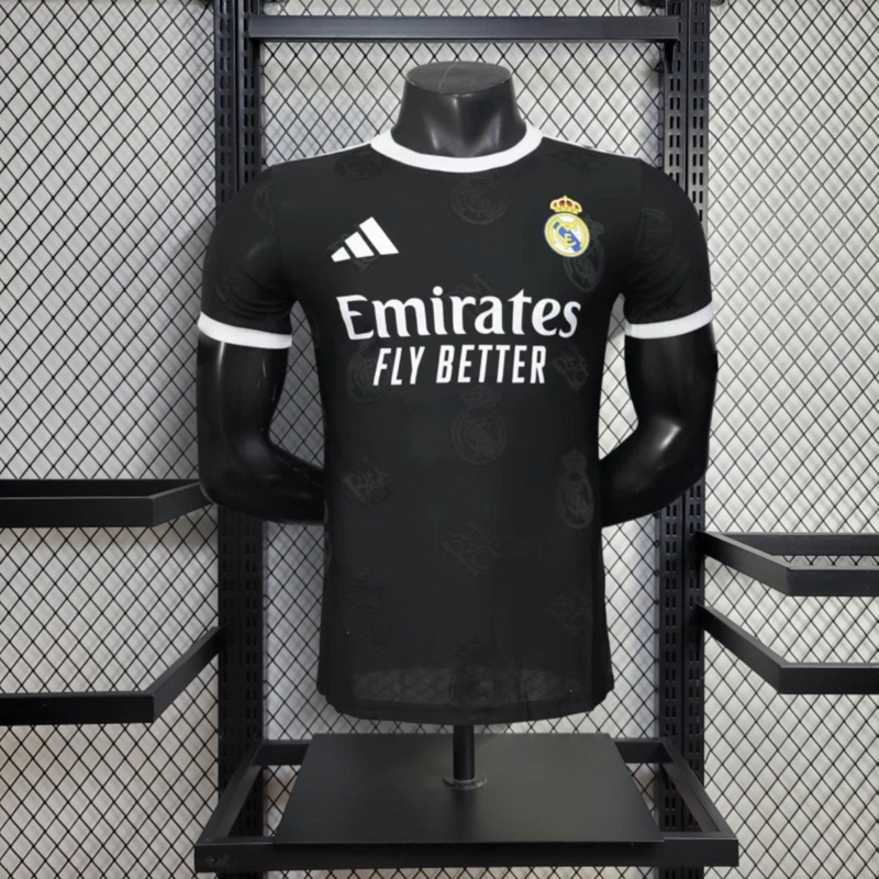 2025/26 Real Madrid Special Edition Black jersey Player Version