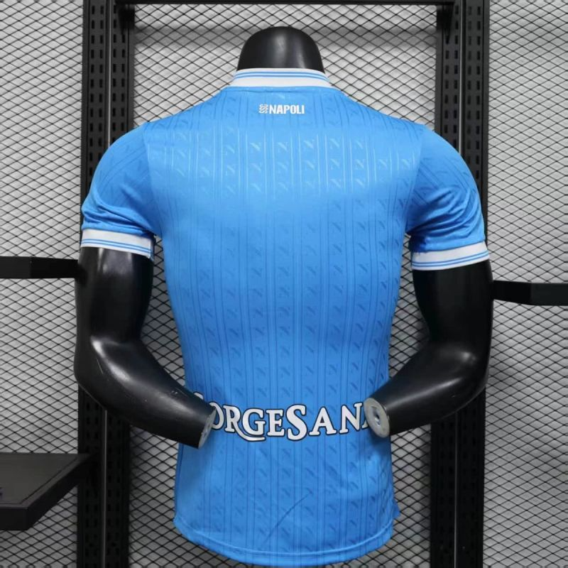 2025/26 Napoli Home Jersey – Player Version (BALIEJIN Mania Edition Fit)