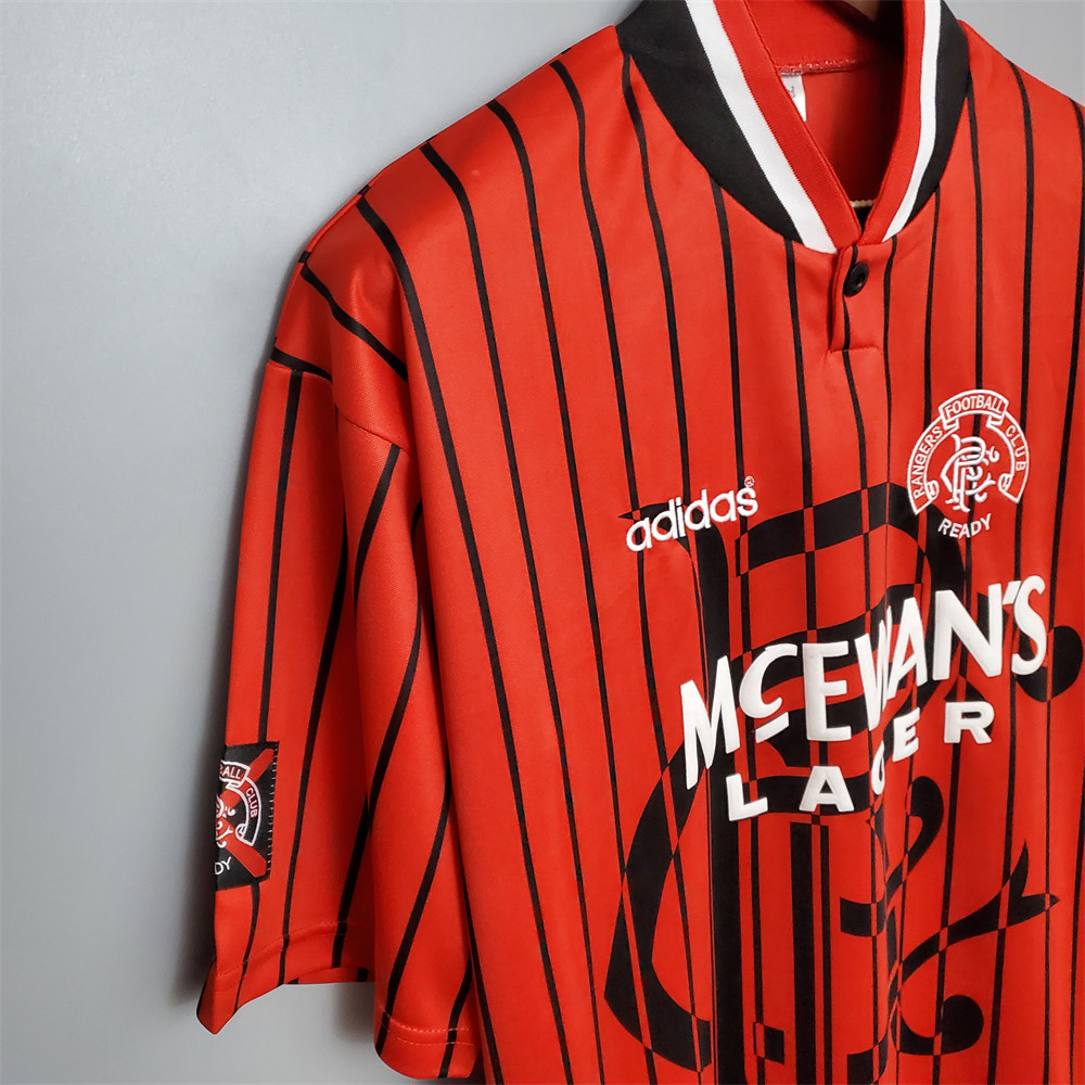 Retro Rangers 94-95 Away jersey Fan Version