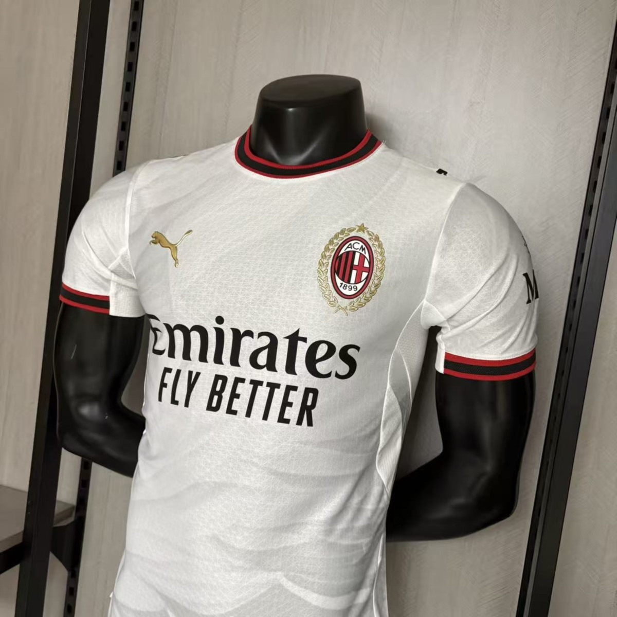 2025/26 AC Milan x Slam Jam Gray Jersey Player Version