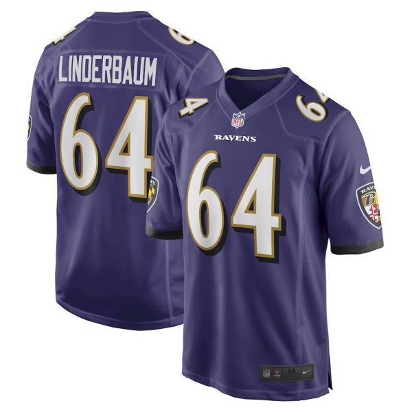 NFL Baltimore Ravens Jeysey LINDERBAUM #64