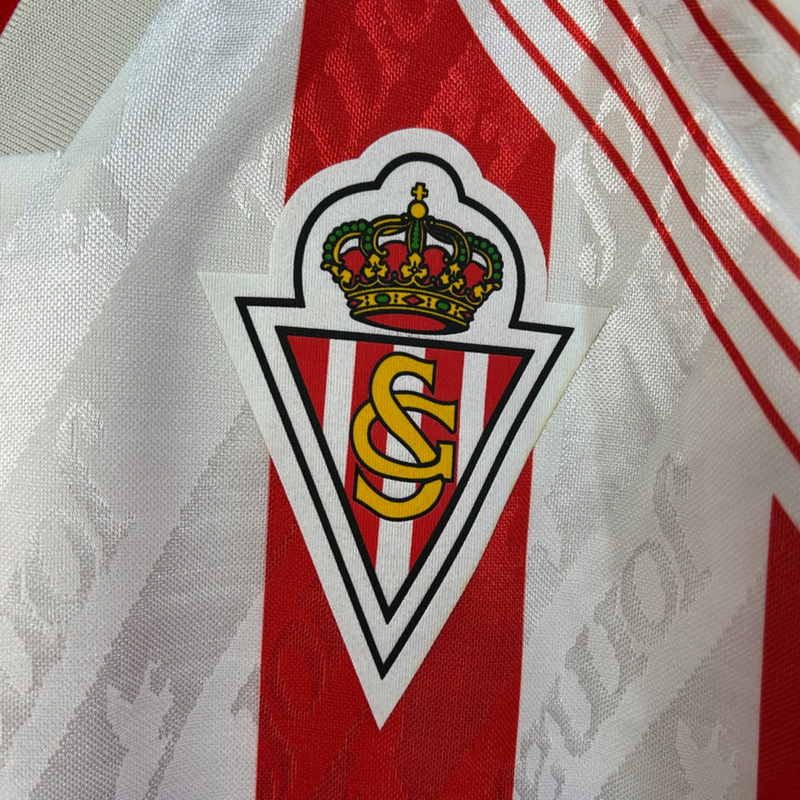 Retro Sporting Gijon 94/95 Home jersey Fan Version