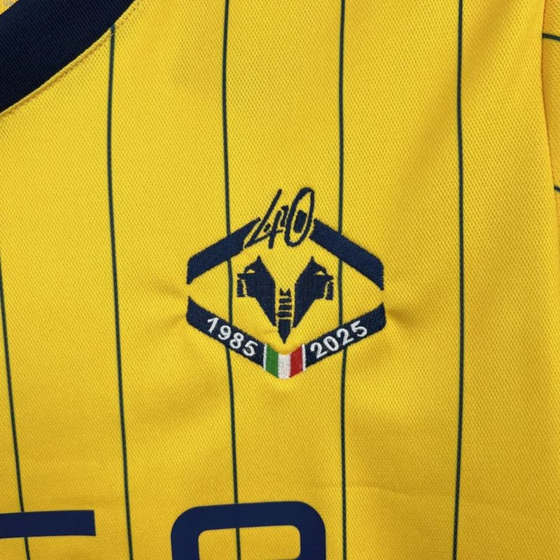2025/26 Hellas Verona 120th Anniversary Edition Jersey Fan Version