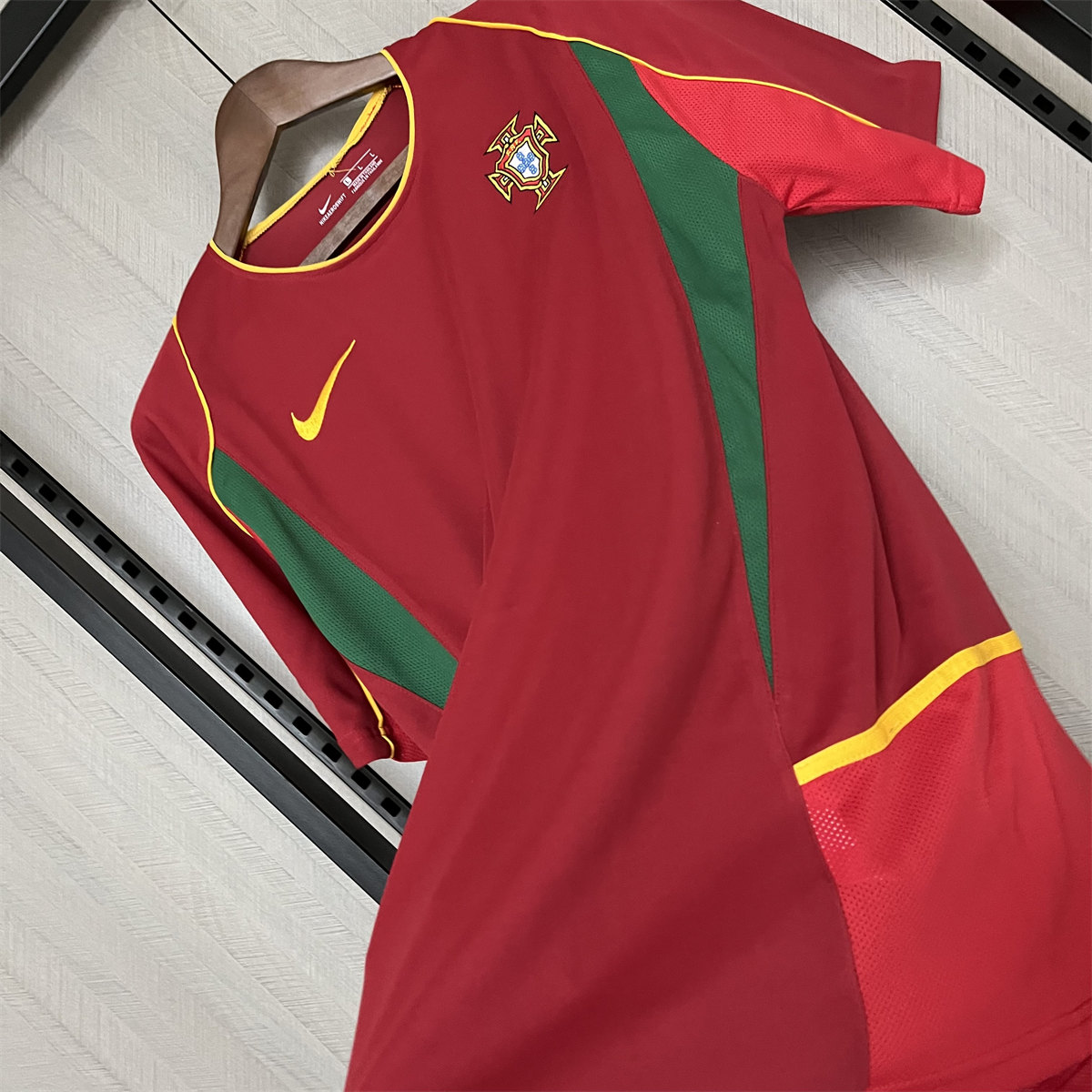 Retro Portugal 2002 Home jersey Fan Version