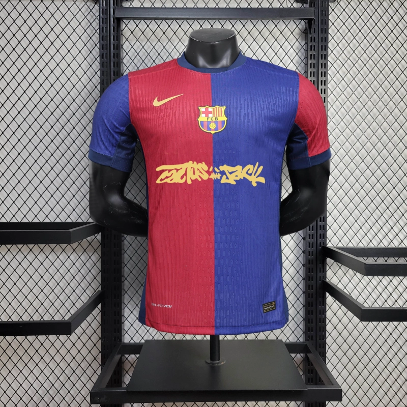 24/25 Barcelona Home Jersey Player Version