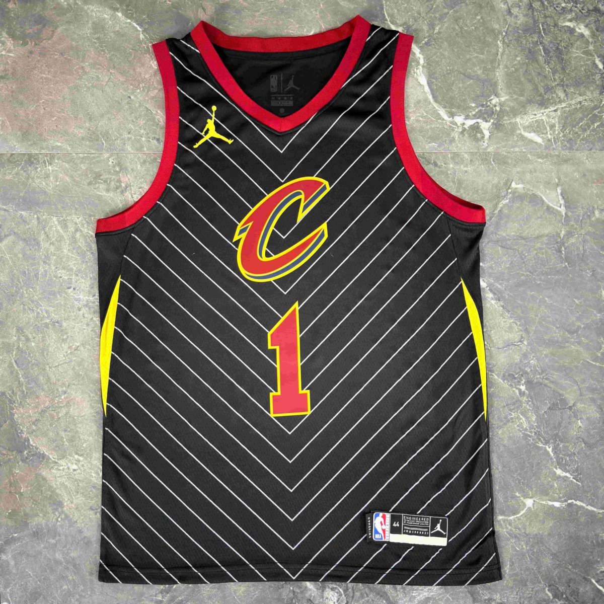 NBA Cleverland Cavaliers V-Neck Black Jersey HARDEN#1
