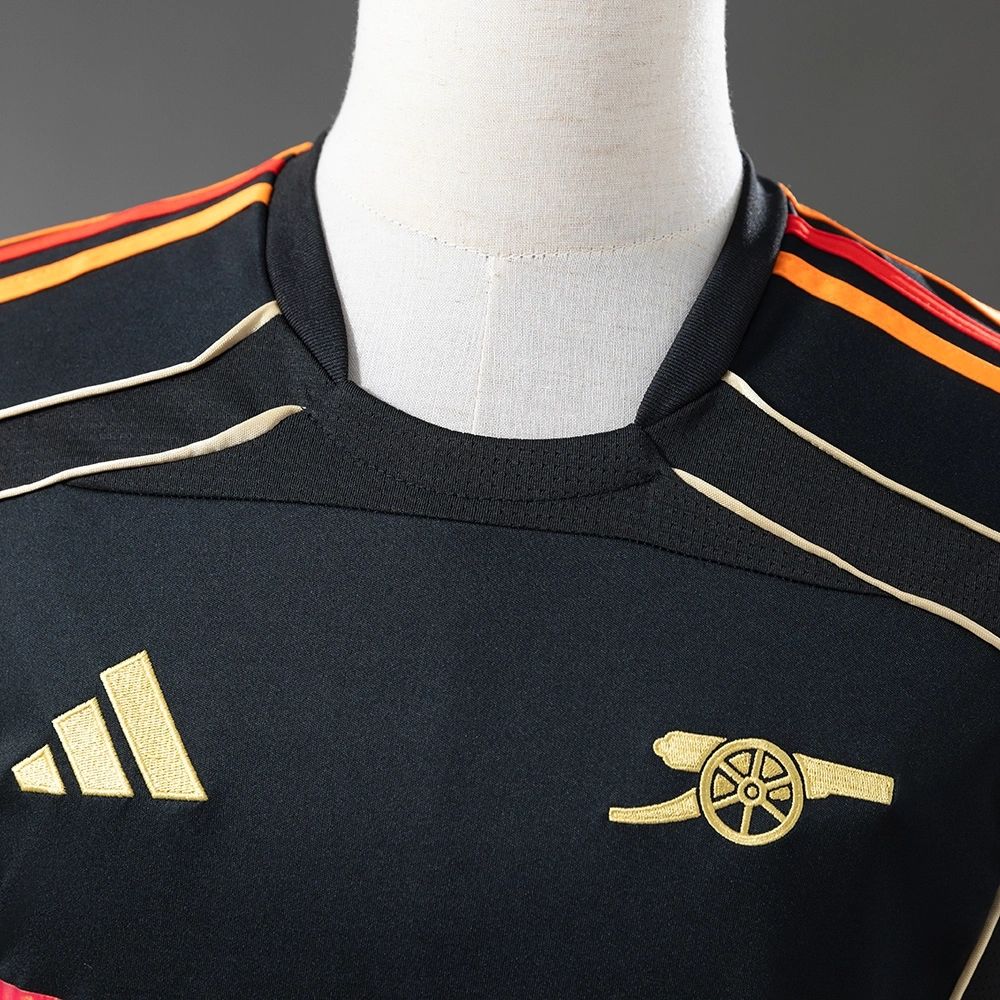2025/26 Arsenal Black Special Edition jersey Fan version