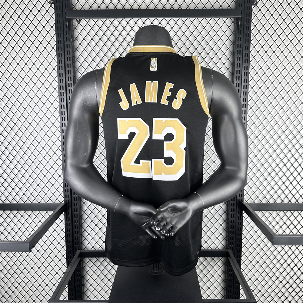 NBA Los Angeles Lakers 2024 Honor Edition Black Jersey JAMES#23 S-XXL