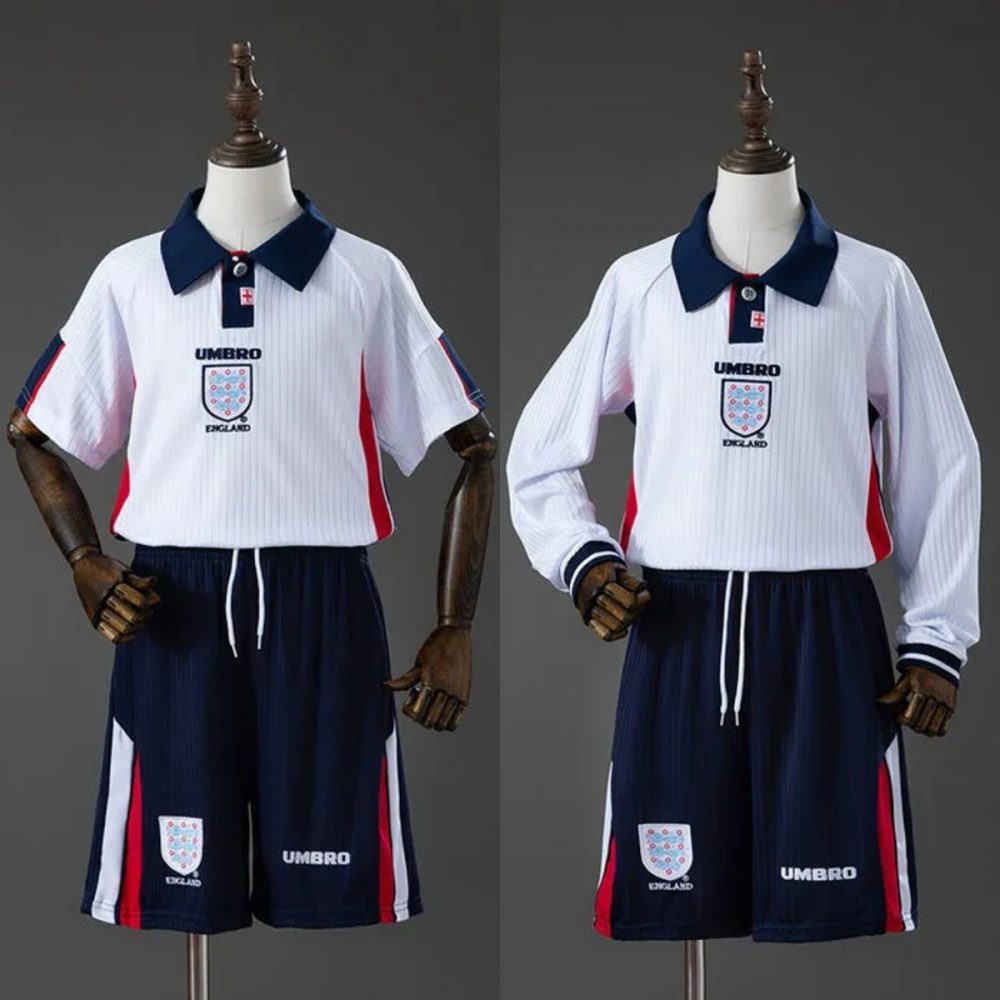 Retro England 1998 Home Kid Kits