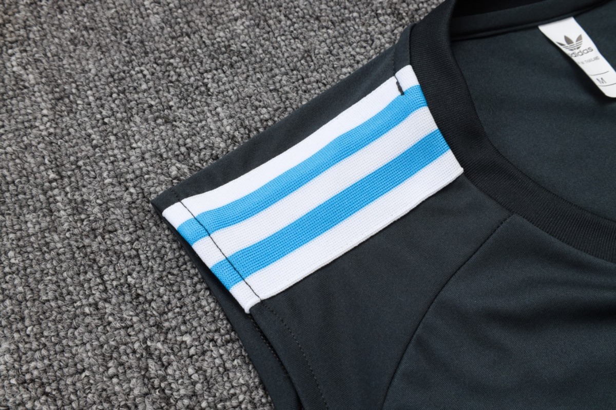 2026 Argentina Dark gray Training Set Shirt and Shorts