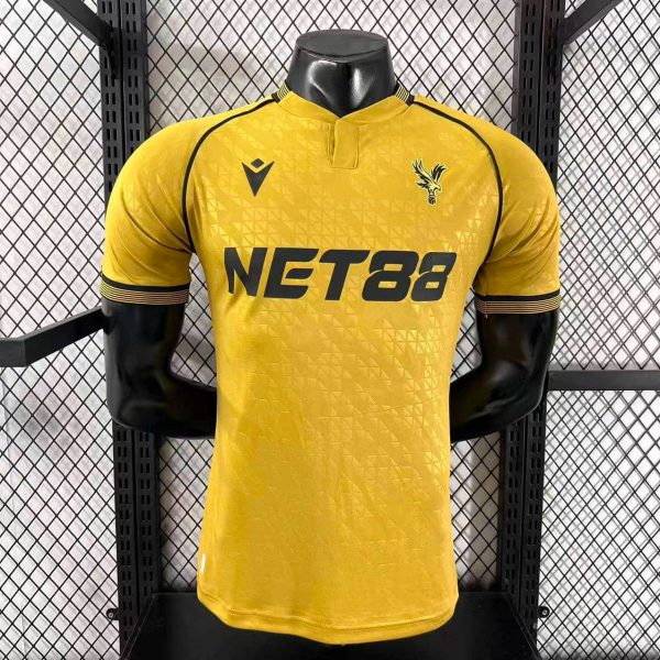 2025/26 Crystal Palace Away Yellow jersey Player Version