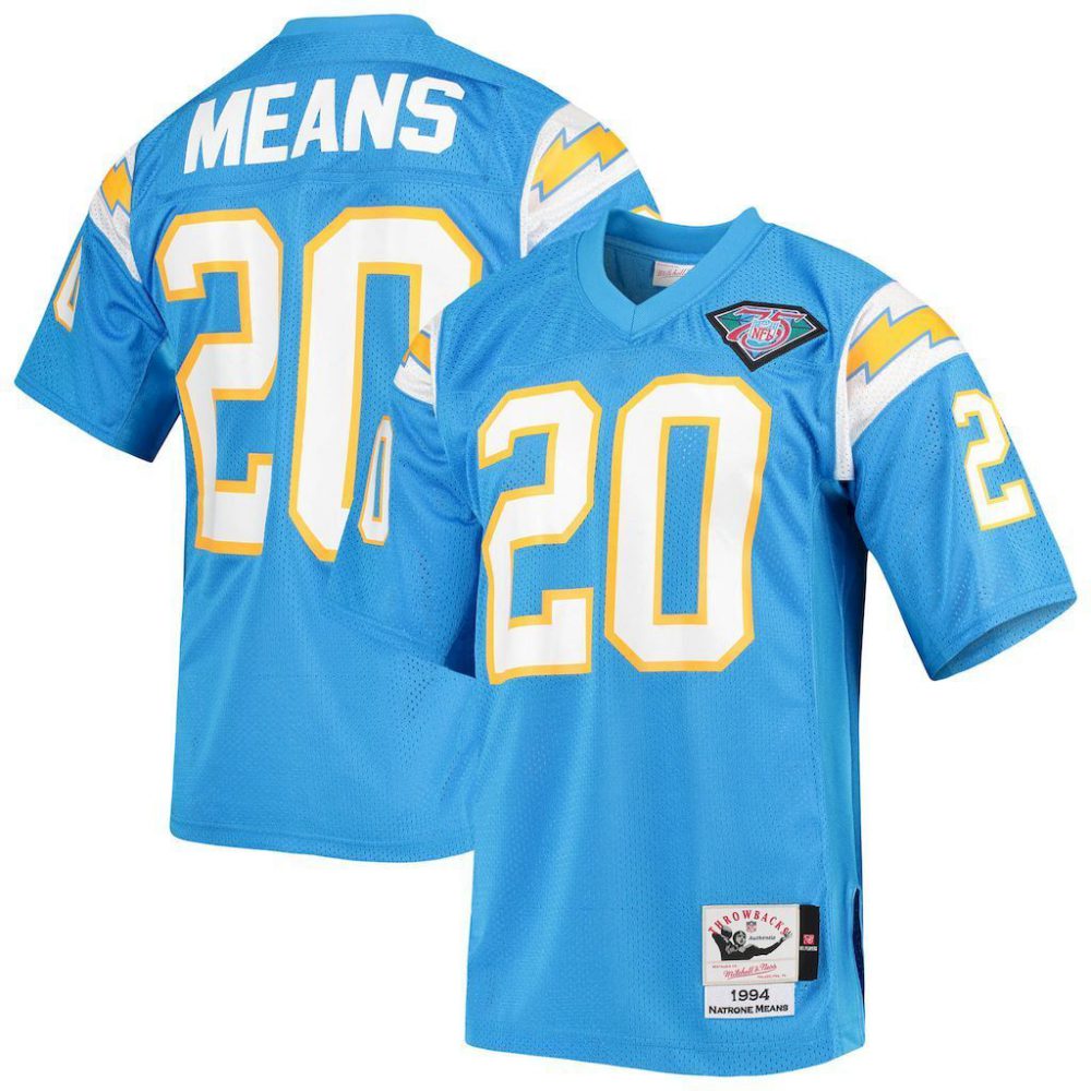 NFL Los Angeles Chargers Jeysey MEANS #20