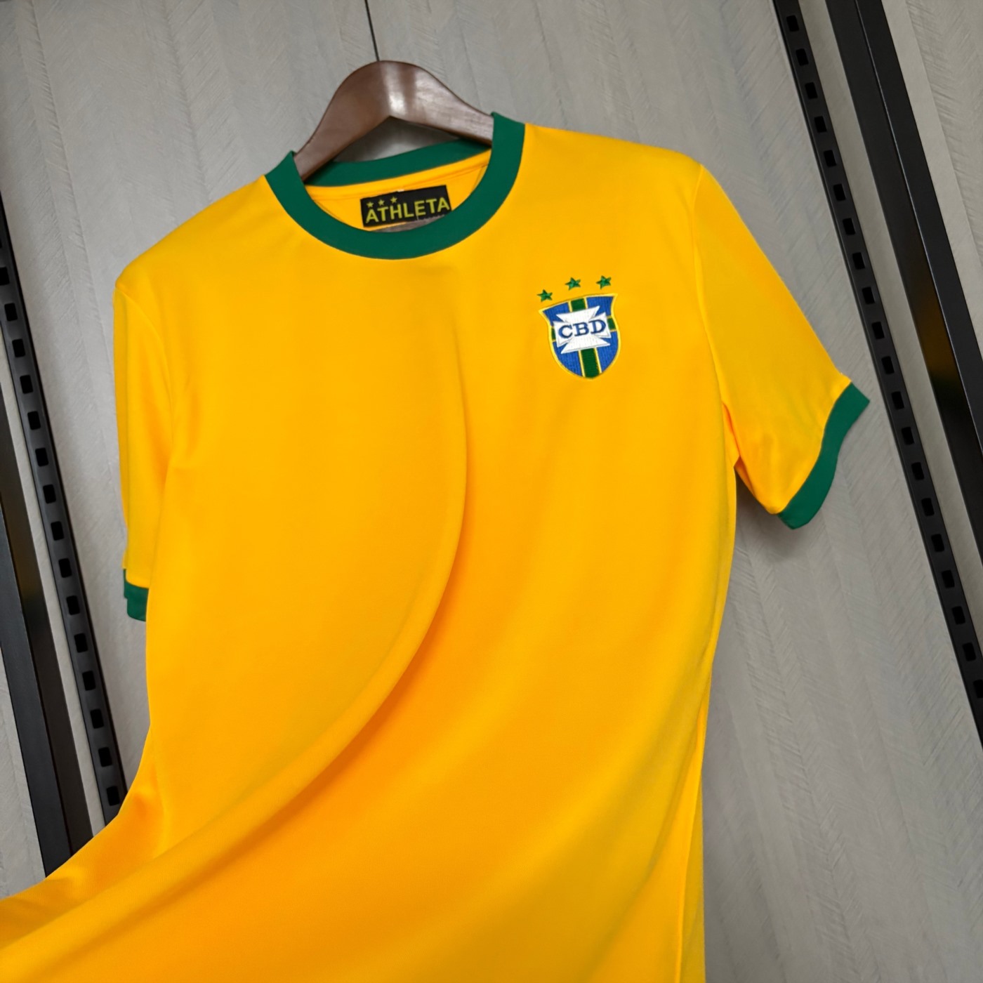 Retro Brazil 1971 Home jersey Fan Version